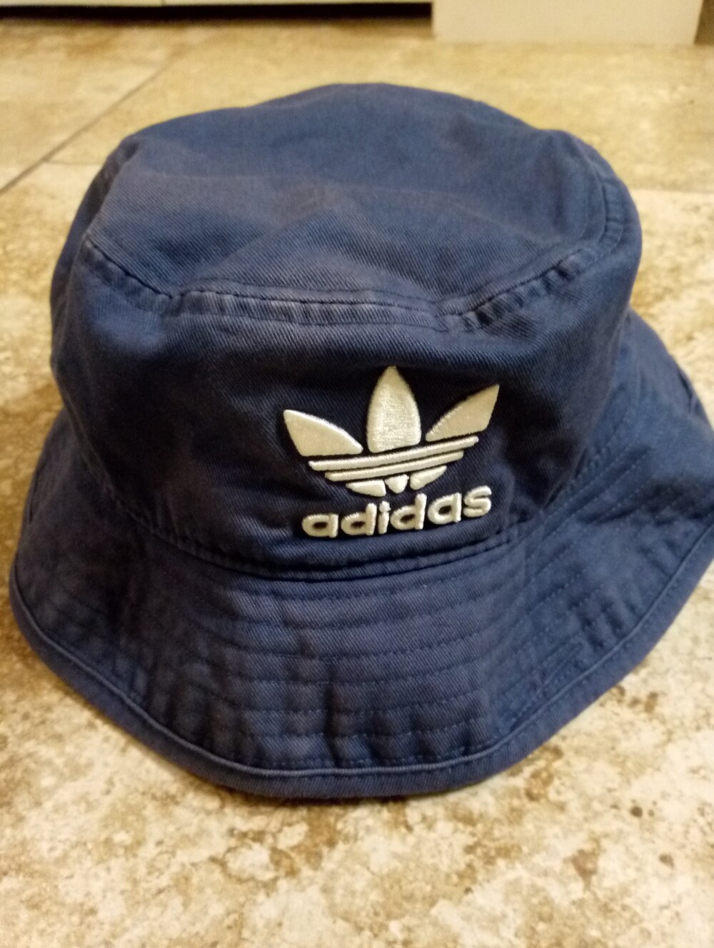 Adidas Trefoil Navy Bucket Hat